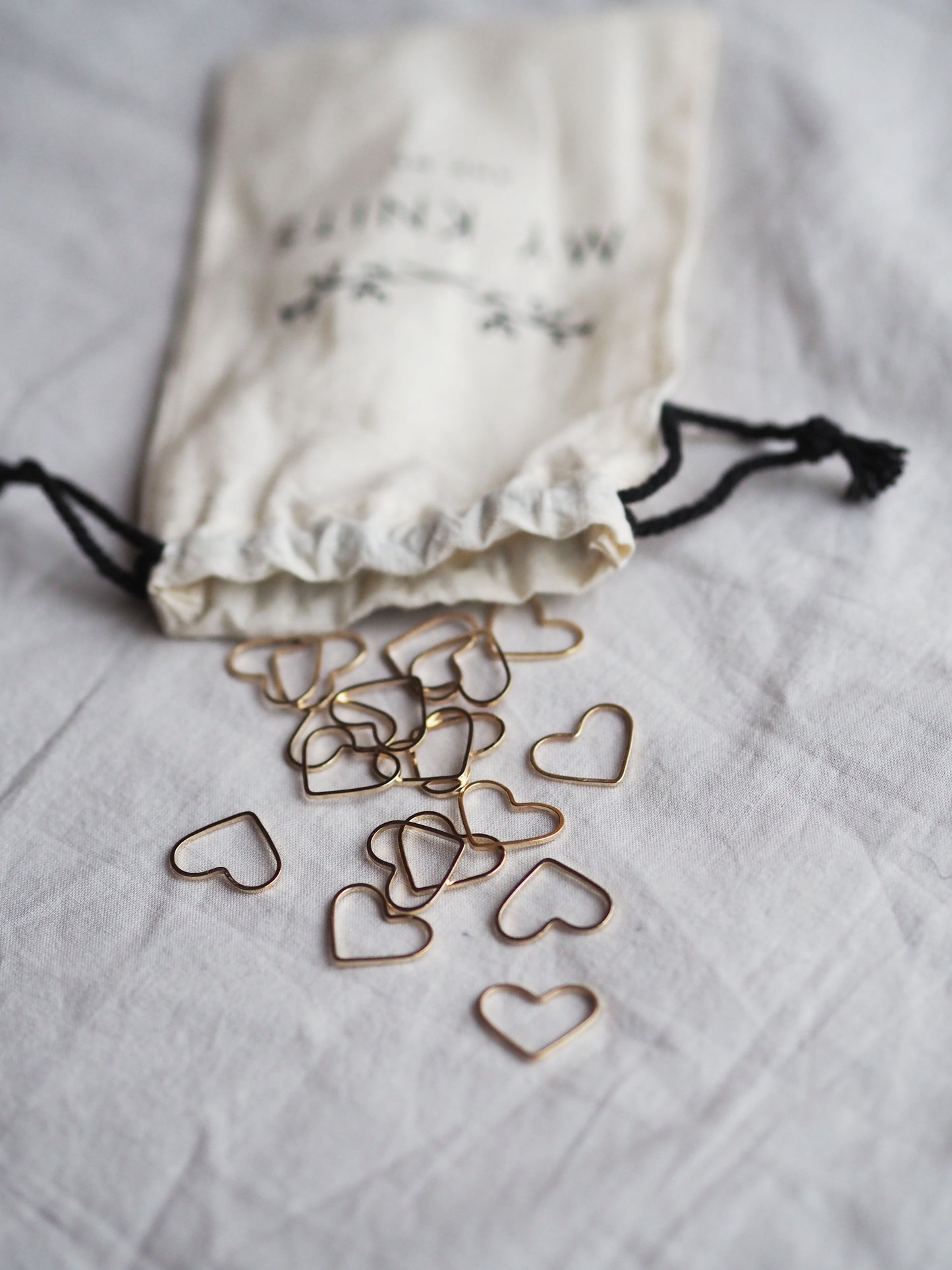 hjertemarkører gull