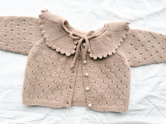 Ellie Cardigan (ENGLISH PATTERN)